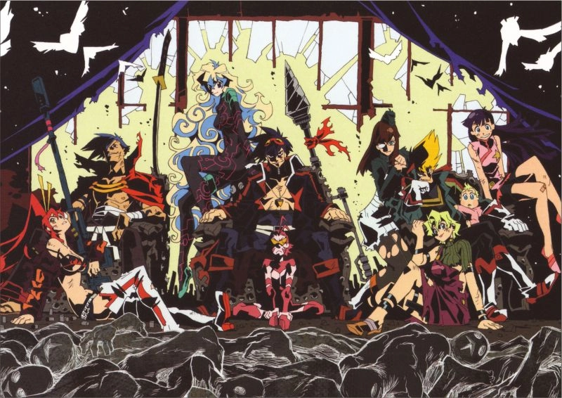 Плакат A3 Tengen Toppa Gurren Lagann [3A_Gurr_131S]