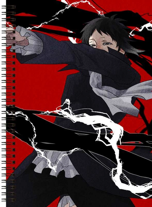 Блокнот А6 Bungou Stray Dogs [BL6_BSD_035S]