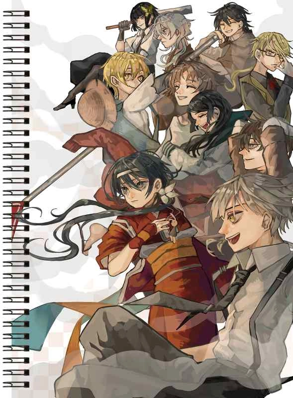 Блокнот А6 Bungou Stray Dogs [BL6_BSD_043S]