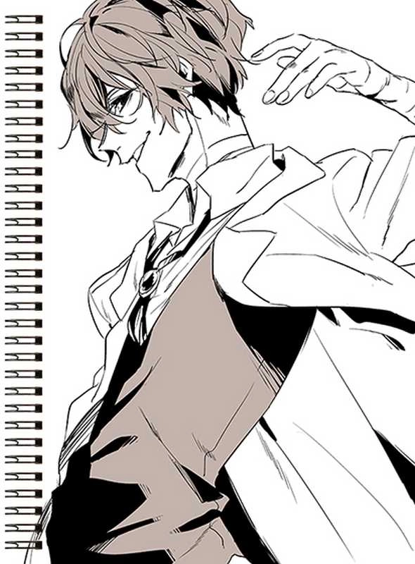 Блокнот А6 Bungou Stray Dogs [BL6_BSD_051S]