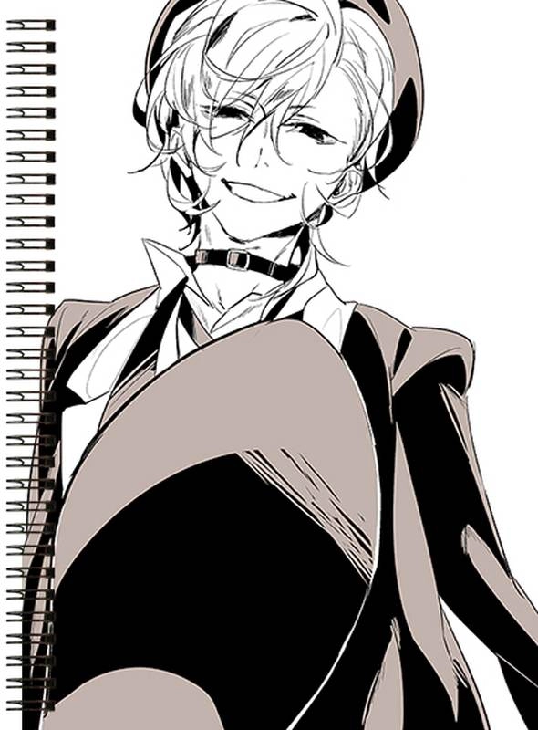 Блокнот А6 Bungou Stray Dogs [BL6_BSD_052S]