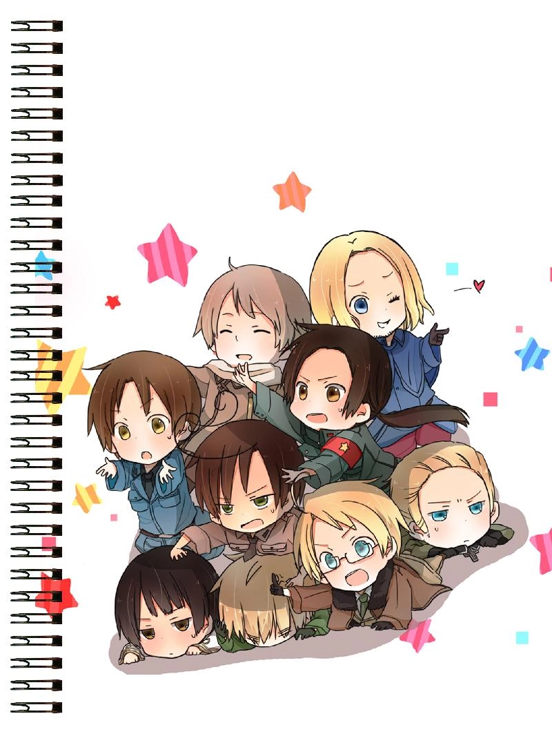 Блокнот А5 Hetalia [BL5_Het_130S]