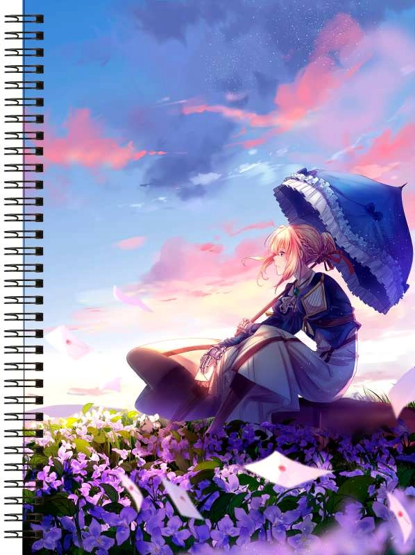 Блокнот А5 Violet Evergarden [BL5_ViEver_063S]