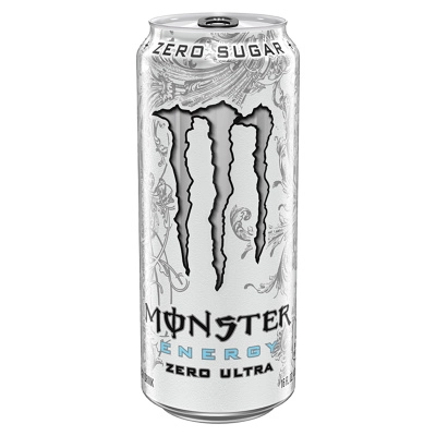 Monster Energy Ultra White Zero Sugar энергетический напиток, 500мл