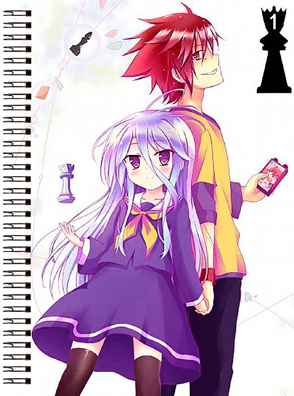 Блокнот А6 No game no life [BL6_NGL_003S]