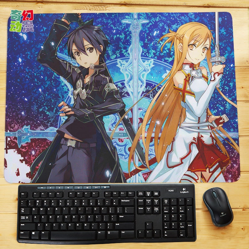 Sword Art Online Mouse Pad Мастера Меча Онлайн Коврик Для Мыши