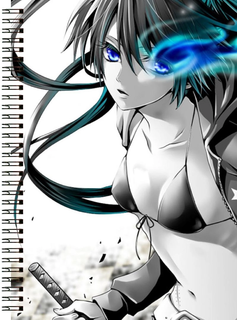 Блокнот А6 Black Rock Shooter [BL6_BRS_071S]