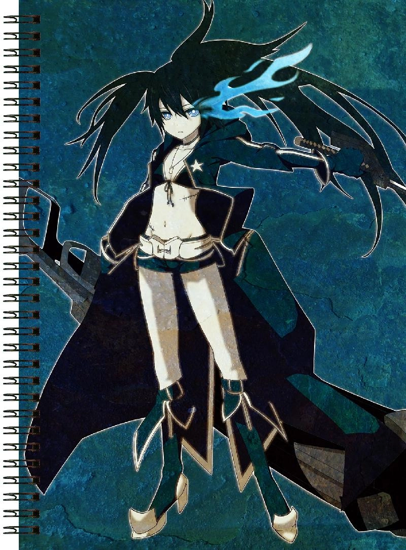 Блокнот А6 Black Rock Shooter [BL6_BRS_072S]