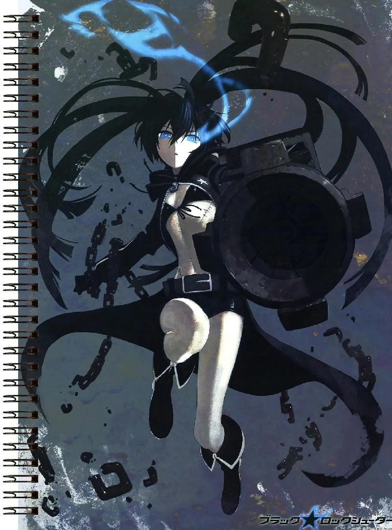 Блокнот А6 Black Rock Shooter [BL6_BRS_075S]