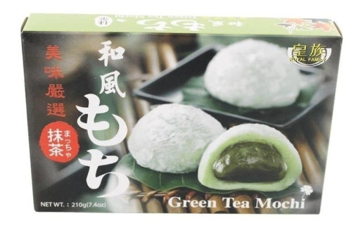 Royal Family Green Tea Mochi моти роял с маття