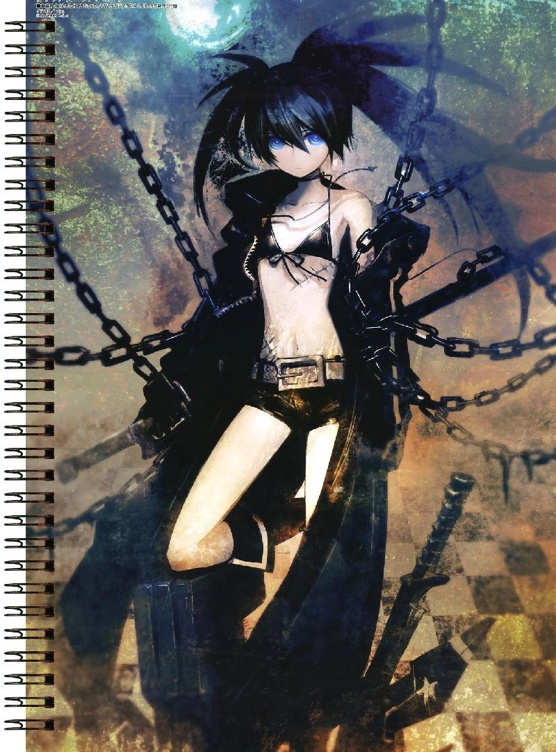 Блокнот А6 Black Rock Shooter [BL6_BRS_076S]