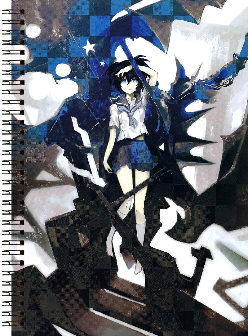 Блокнот А6 Black Rock Shooter [BL6_BRS_078S]