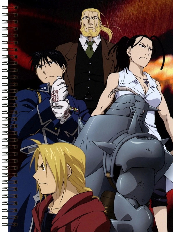 Блокнот А6 Fullmetal Alchemist [BL6_FMA_005S]