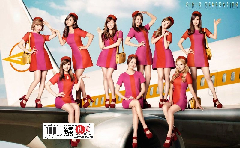 Тетрадь 48 листов в клетку Girls Generation [TKp_GG_025S]