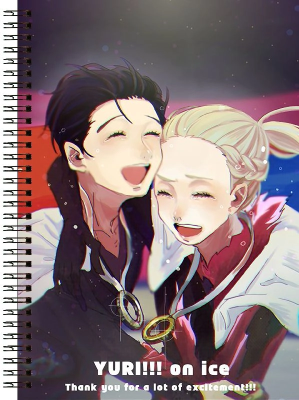 Блокнот А5 Yuri on ice [BL5_Yuri_022S]