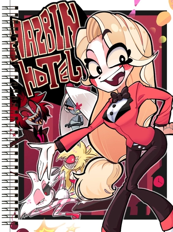 Блокнот А5 Hazbin Hotel [BL5_Hazbin_004S]