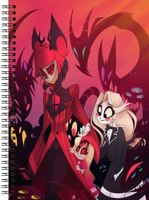 Блокнот А5 Hazbin Hotel [BL5_Hazbin_005S]