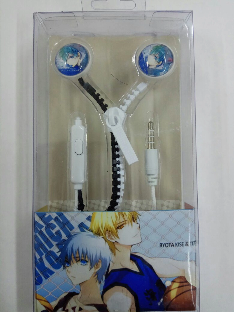 Kuroko No Basuke Earphone Баскетбол Куроко Наушники