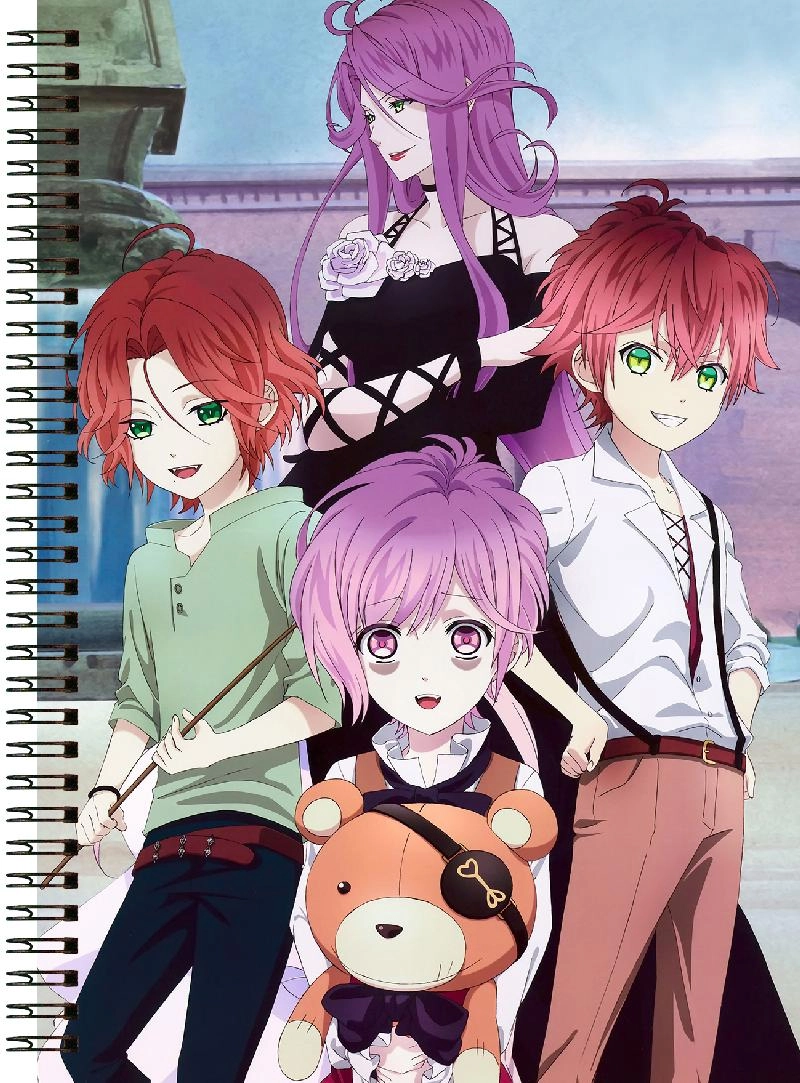 Блокнот А6 Diabolik Lovers [BL6_DLov_288S]