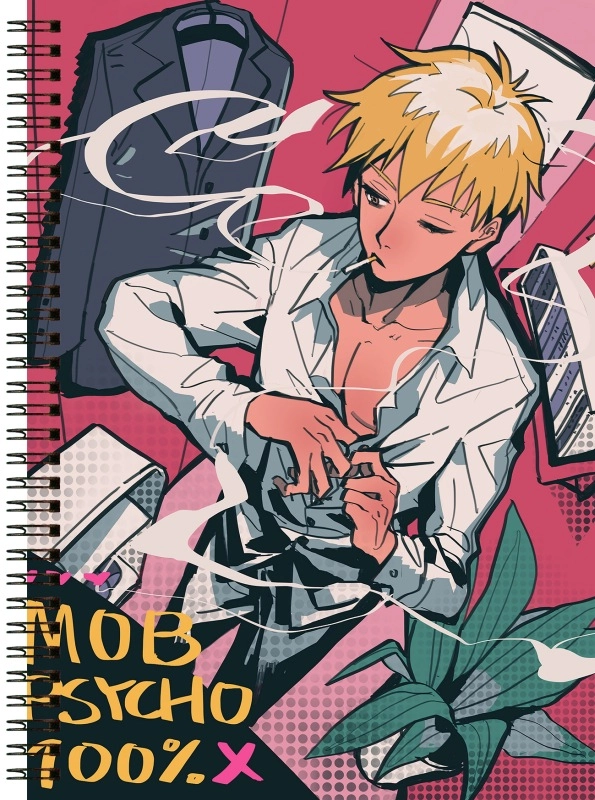 Блокнот А6 Mob Psycho [BL6_Mob_004S]