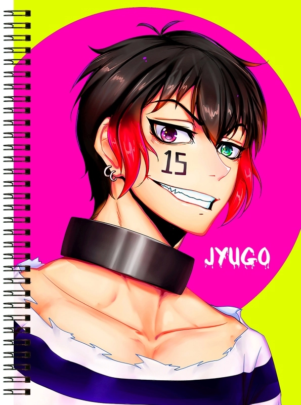 Блокнот А6 Nanbaka [BL6_Nbaka_003S]