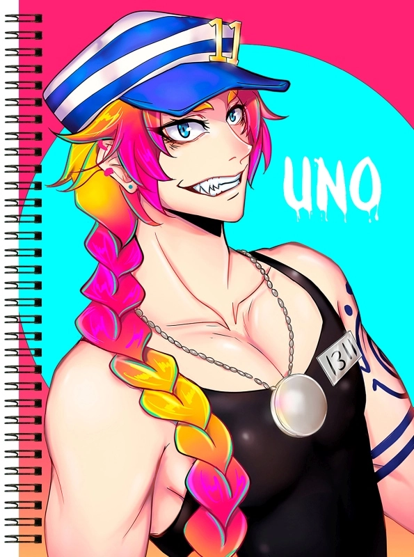 Блокнот А6 Nanbaka [BL6_Nbaka_004S]