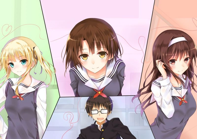 Плакат A3 Saenai Heroine no Sodatekata [3A_SHnS_015S]