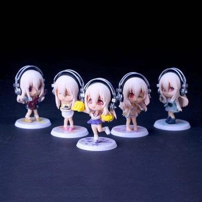 Super Sonico Figure Супер Сонико Фигурка ( Цена за 1 из 5 штук)