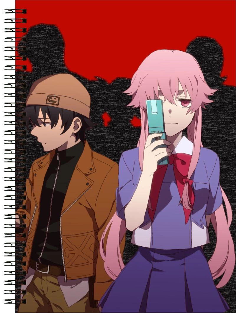 Блокнот А5 Mirai Nikki [BL5_Mira_331S]