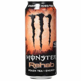 Monster Energy Peach Rehab энергетический напиток, 500мл