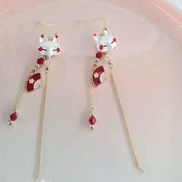 Chinese style earrings B сережки