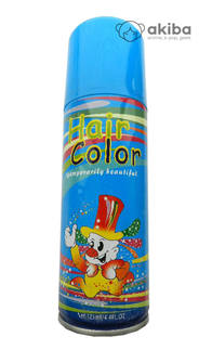 Colored Hair Spray Blue Цветной Лак Для Волос Голубой