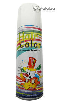 Colored Hair Spray White Цветной Лак Для Волос Белый